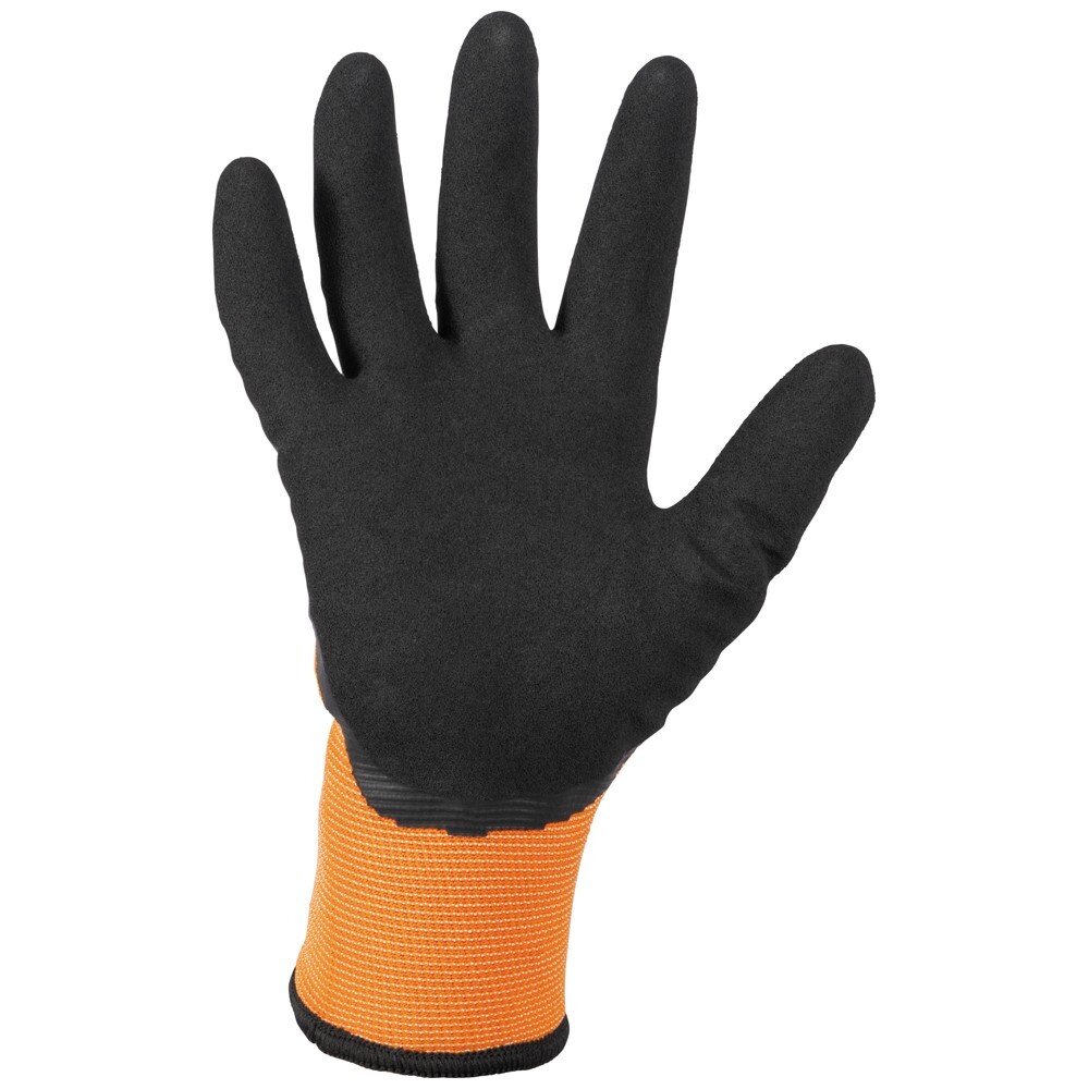 Klein Tools 60837 Winter Knit Dipped Gloves, Cut Level A1, Touchscreen, X-Large