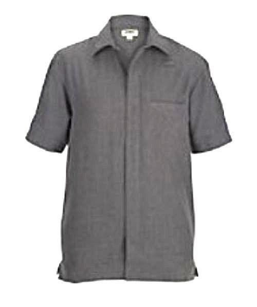 Edwards Style 1224CN Steel Grey Batiste SS Cafe Shirt UNISEX Size: 3XL
