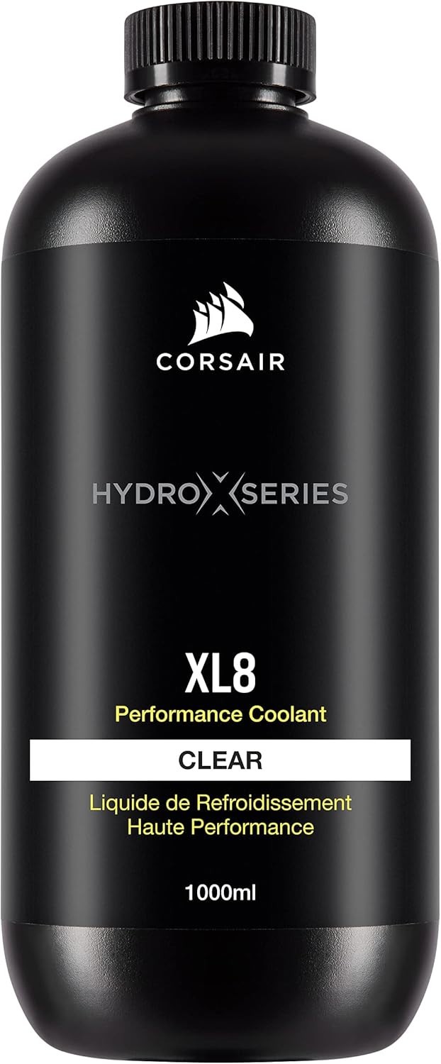 CORSAIR Hydro X Series XL8 Clear Performance Coolant [1000ml, 1L]