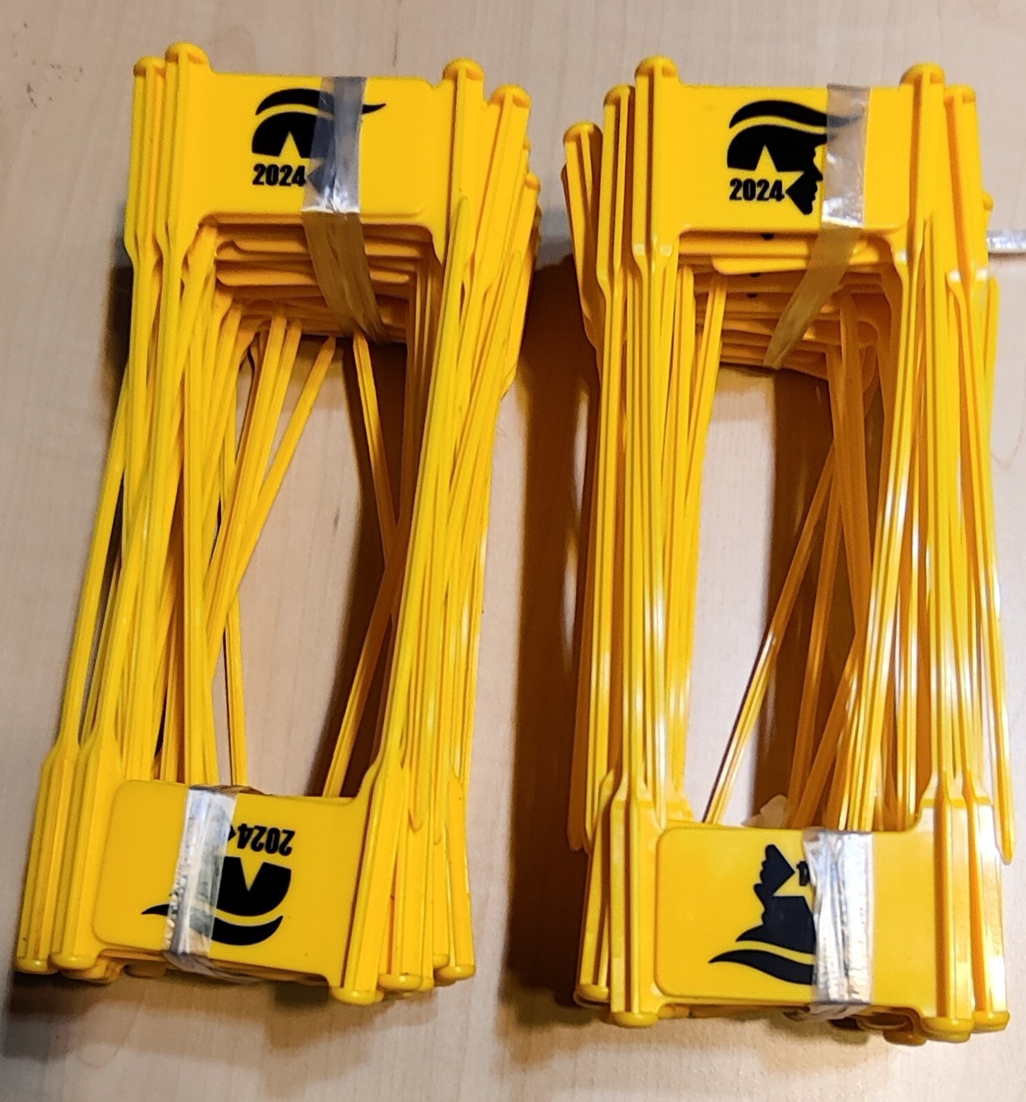BIG SALE! Trump 2024 OCI Empty Chamber Indicator Safety Flag -50 pack