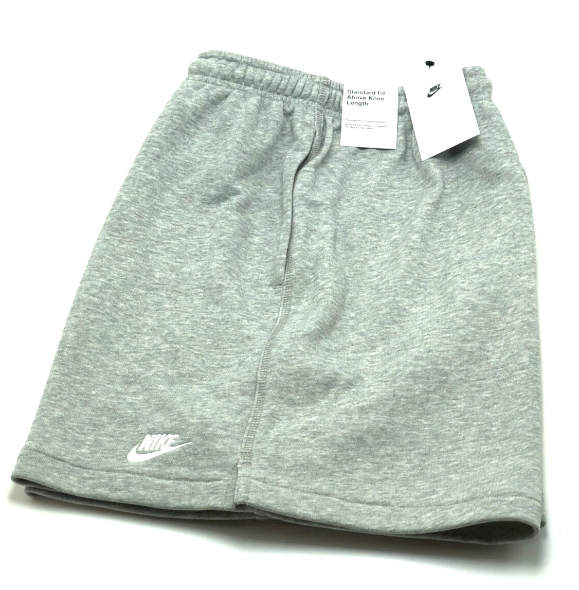 *NEW* Men NIKE CLUB FRENCH TERRY FLOW SHORTS GREY (FN3520 063), Sz SM - 2XL👍