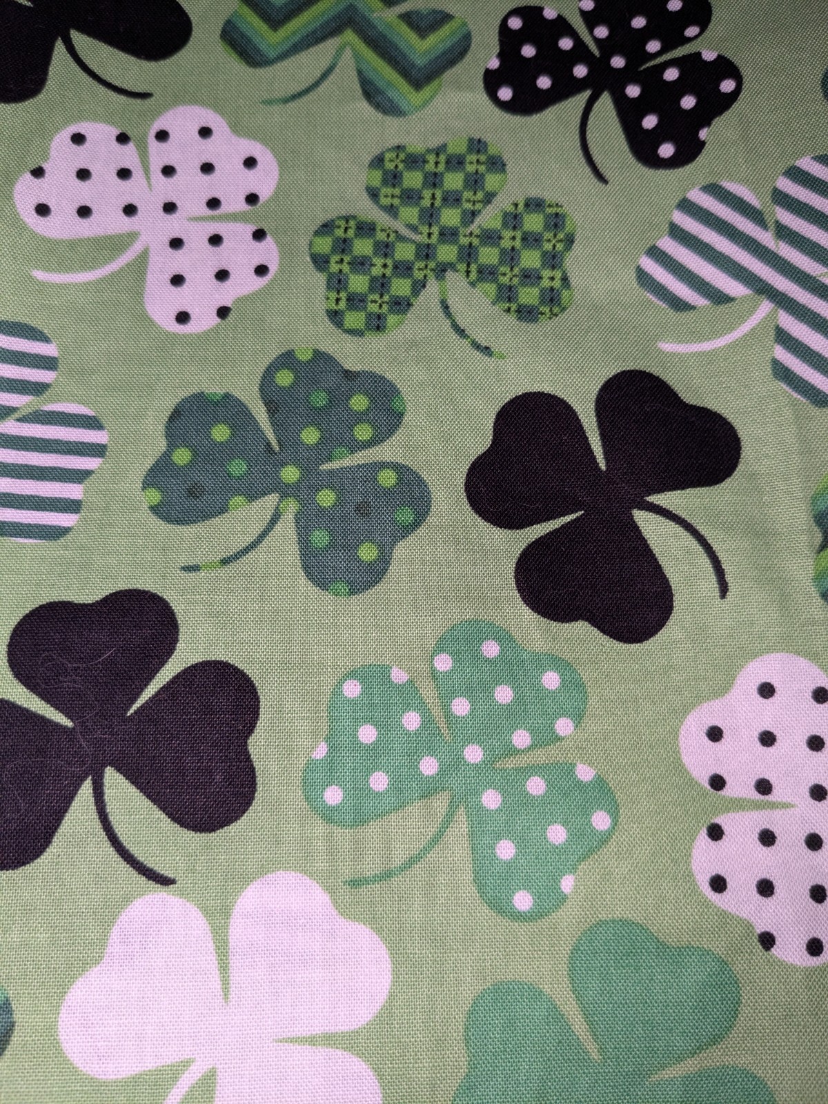 St Patrick's Day Grocery Bag Holder, New
