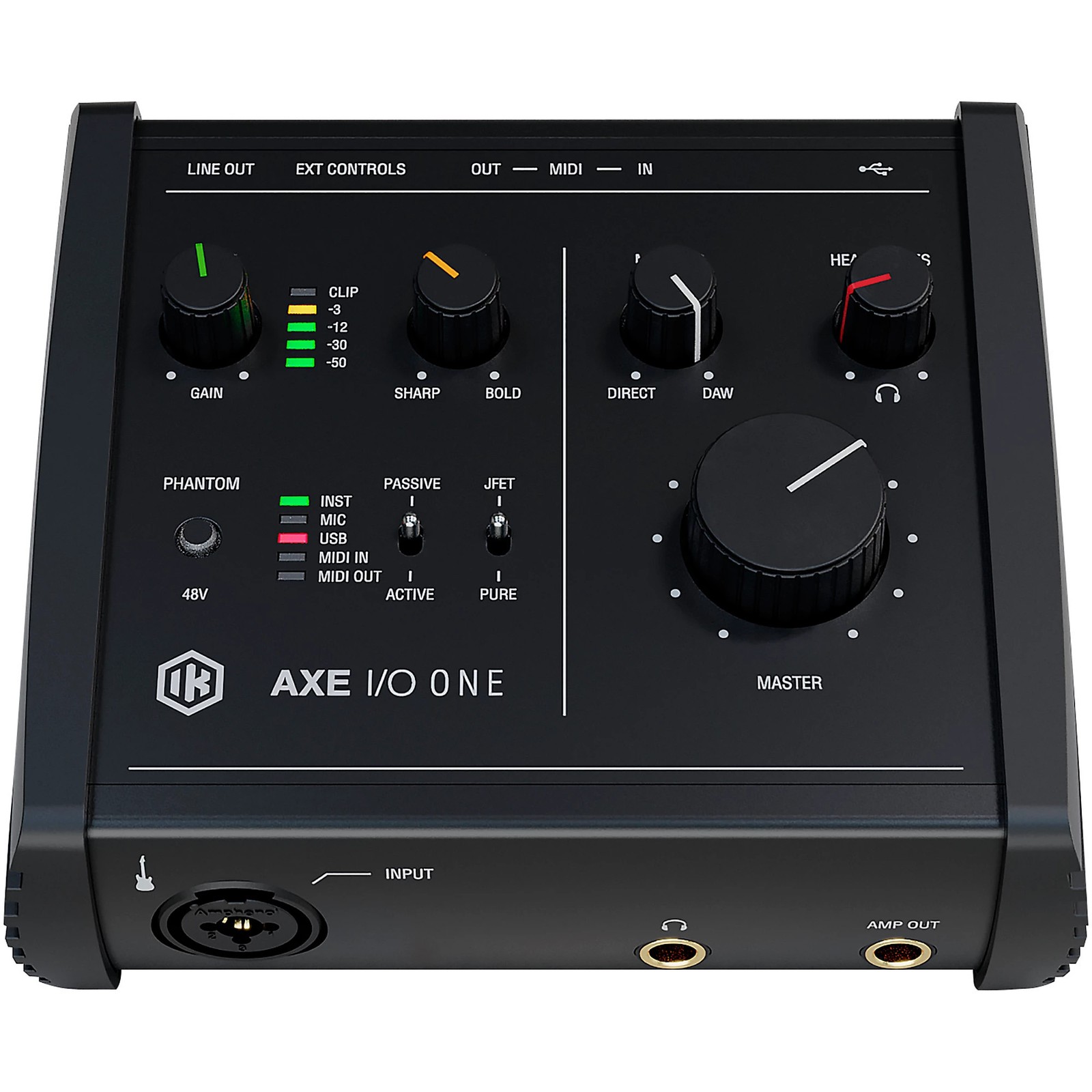 IK Multimedia AXE I/O One USB-C Guitar Audio/MIDI Interface