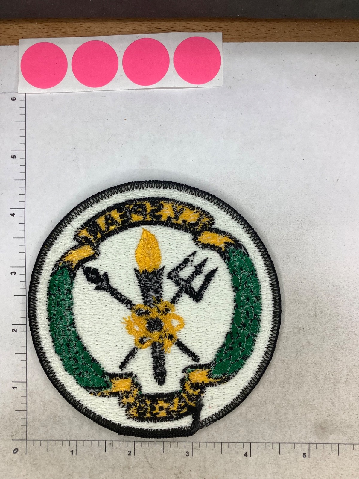 VINTAGE US NAVY USS L.Y.SPEAR AS-36 SHIPS PATCH