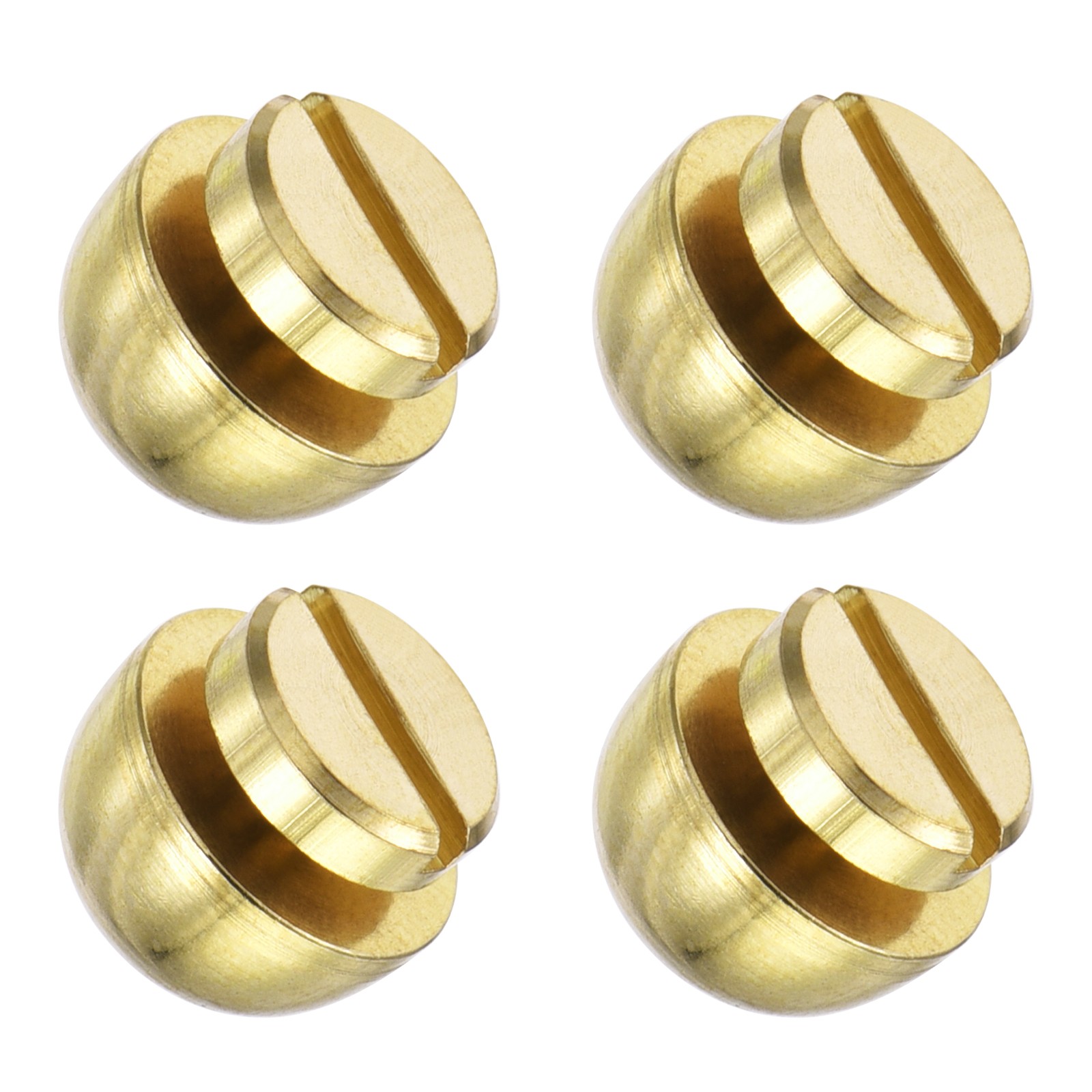 Screw Back Stud Spike (10x6mm) 4pcs, Round Head Stud Rivets