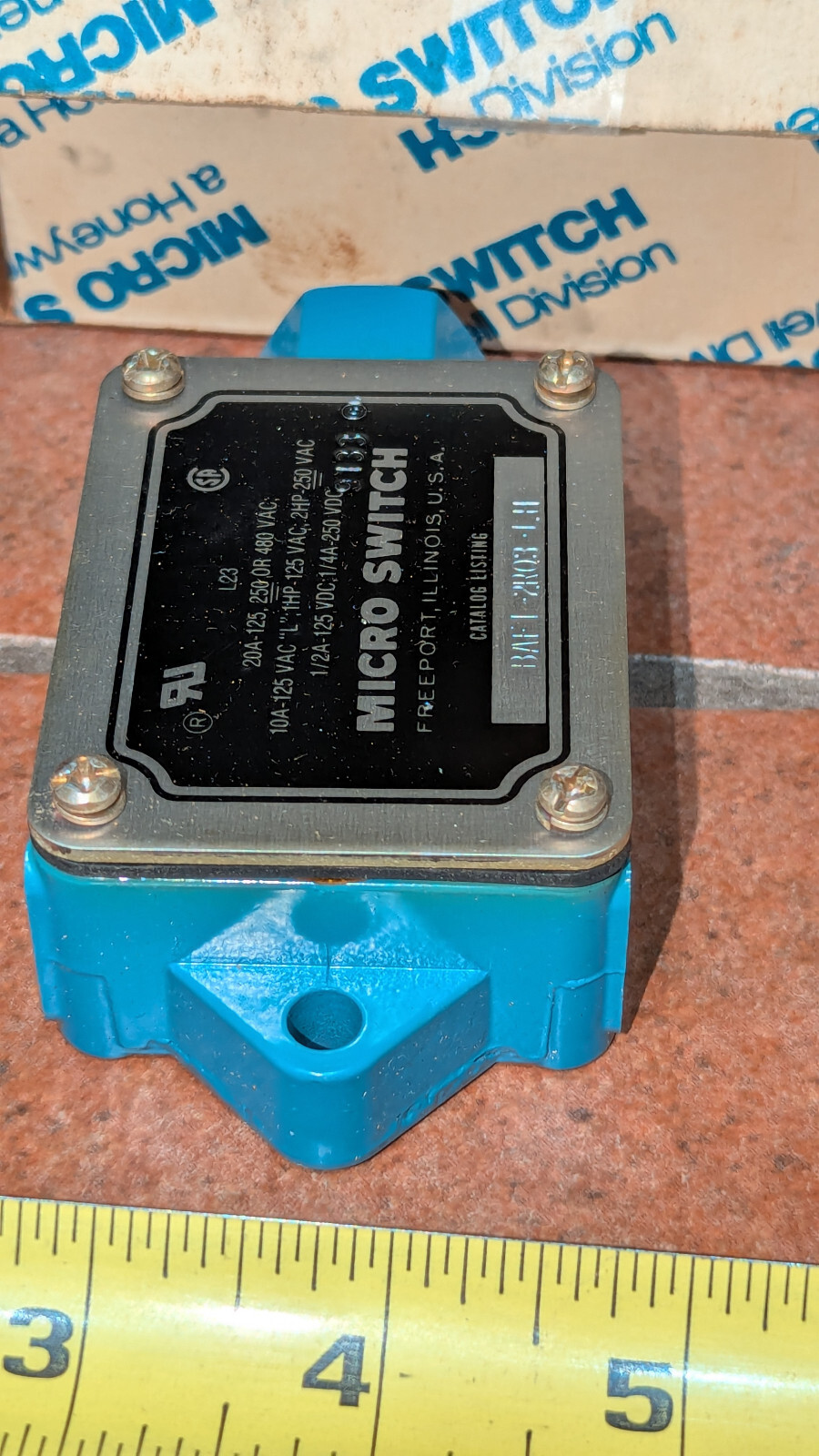 Honeywell Microswitch BAF1-2RQ3-LH NIB