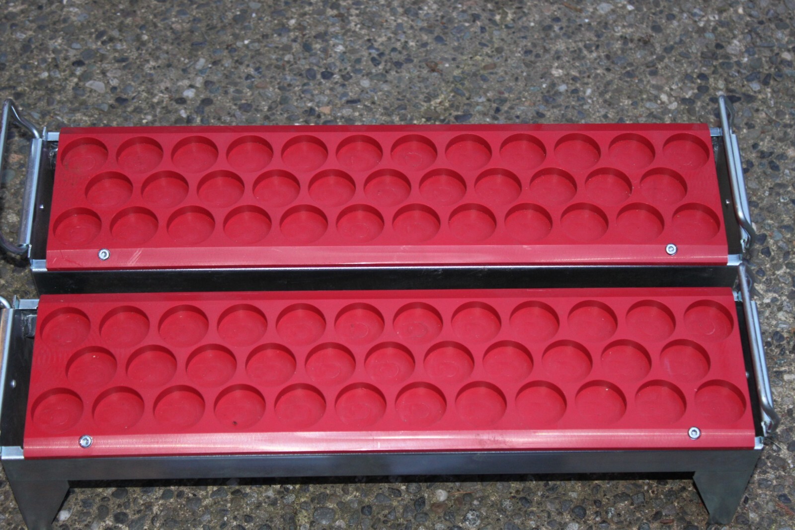 (2) Lista Tool Holder Racks/Carrier, Drawer Storage Tray, 35 Tool capacity each