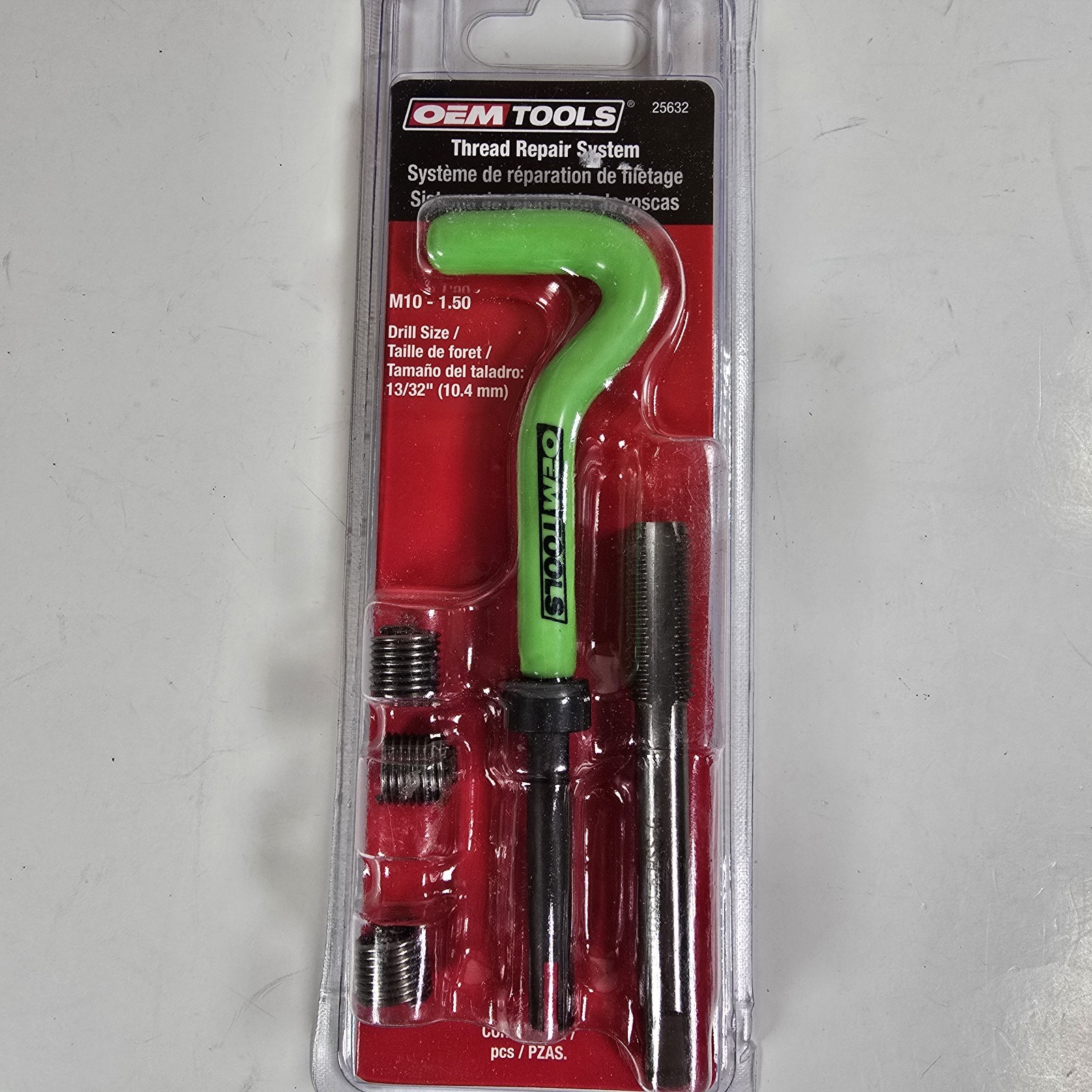 OEM Tools 25632 Thread Repair System Kit M10-1.50 Drill Tap Insert Set NEW