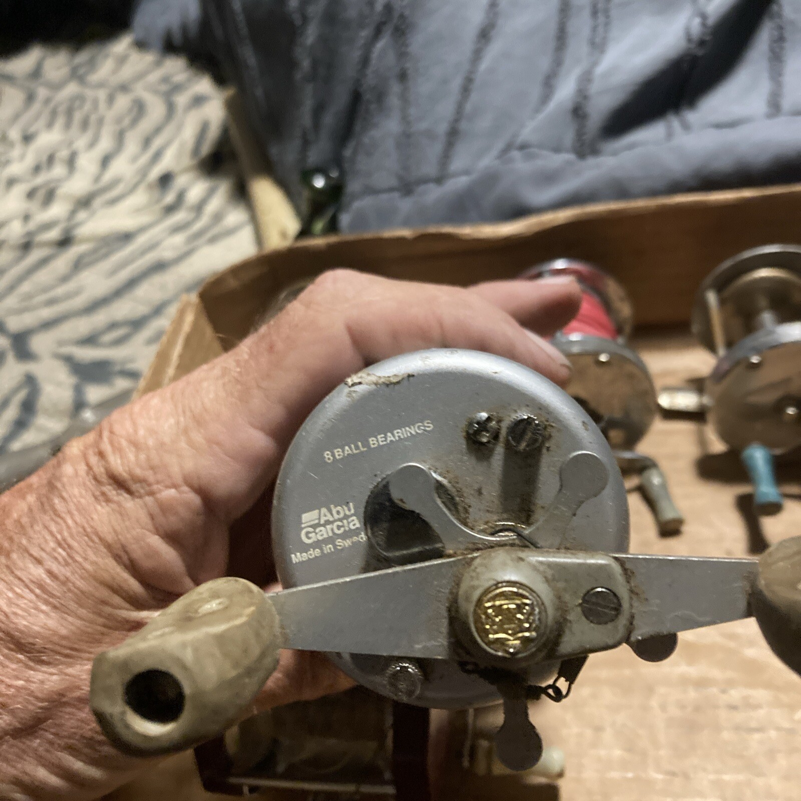 Vintage fishing reels