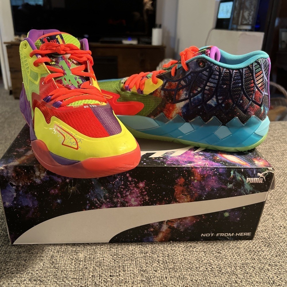 Puma MB.01 LaMelo Ball "Be You" Size 15 Men's Tena Shoes Basketball Shoes