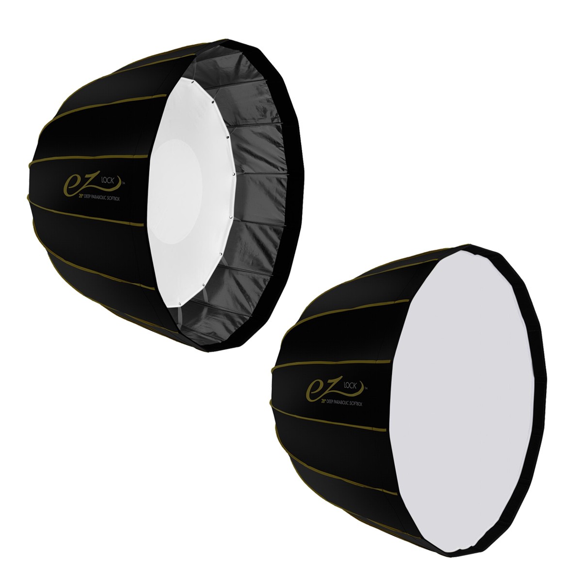 Glow Inner and Outer Diffusion Fabrics for EZ Lock 28.0" Deep Parabolic Quick So