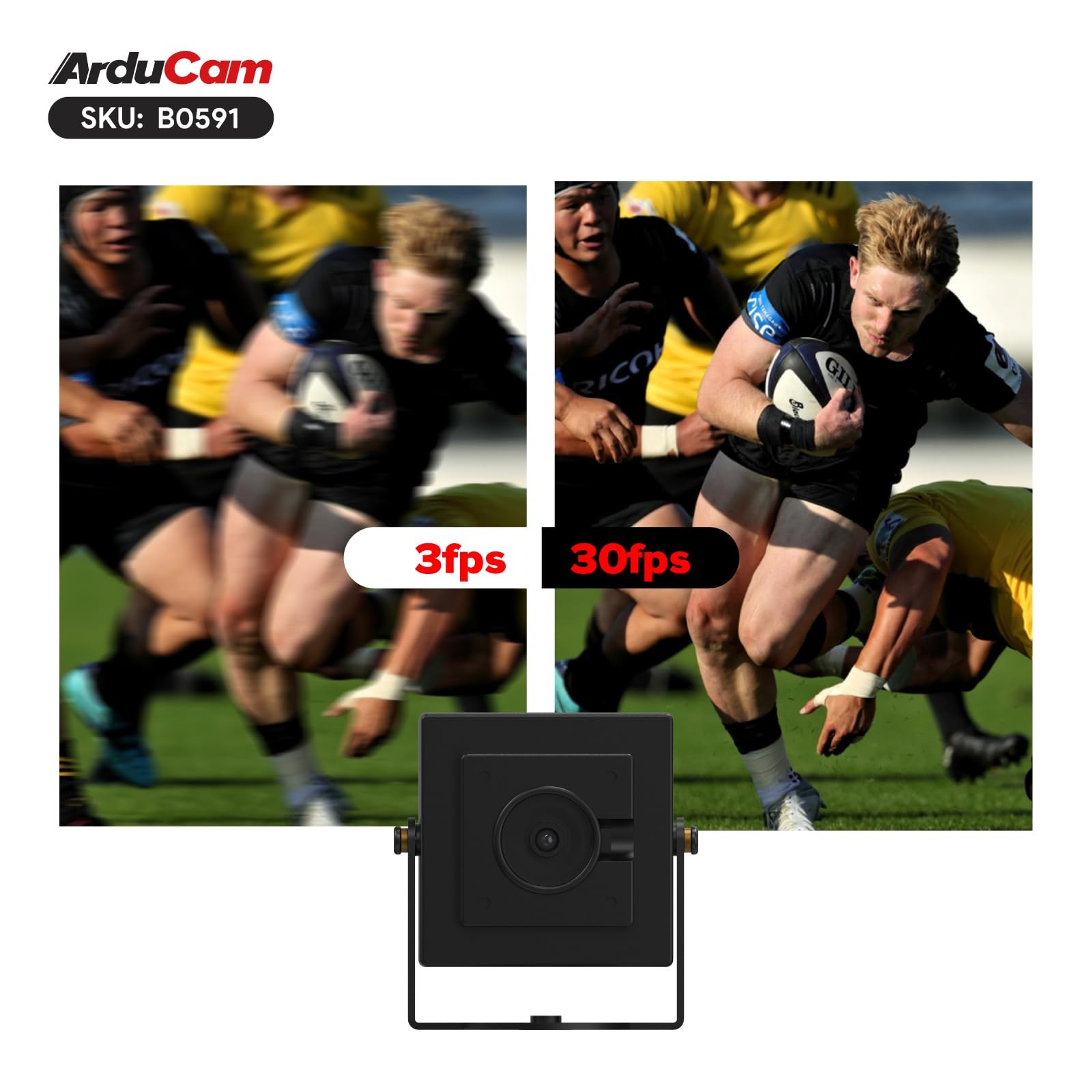 1080P HDR USB Camera Module 30fps 78D Autofocus UVC Mini Webcam Windows