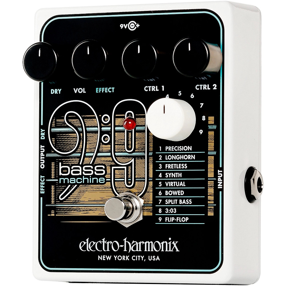 ElectroHarmonix BASS9 Bass Machine Effects Pedal