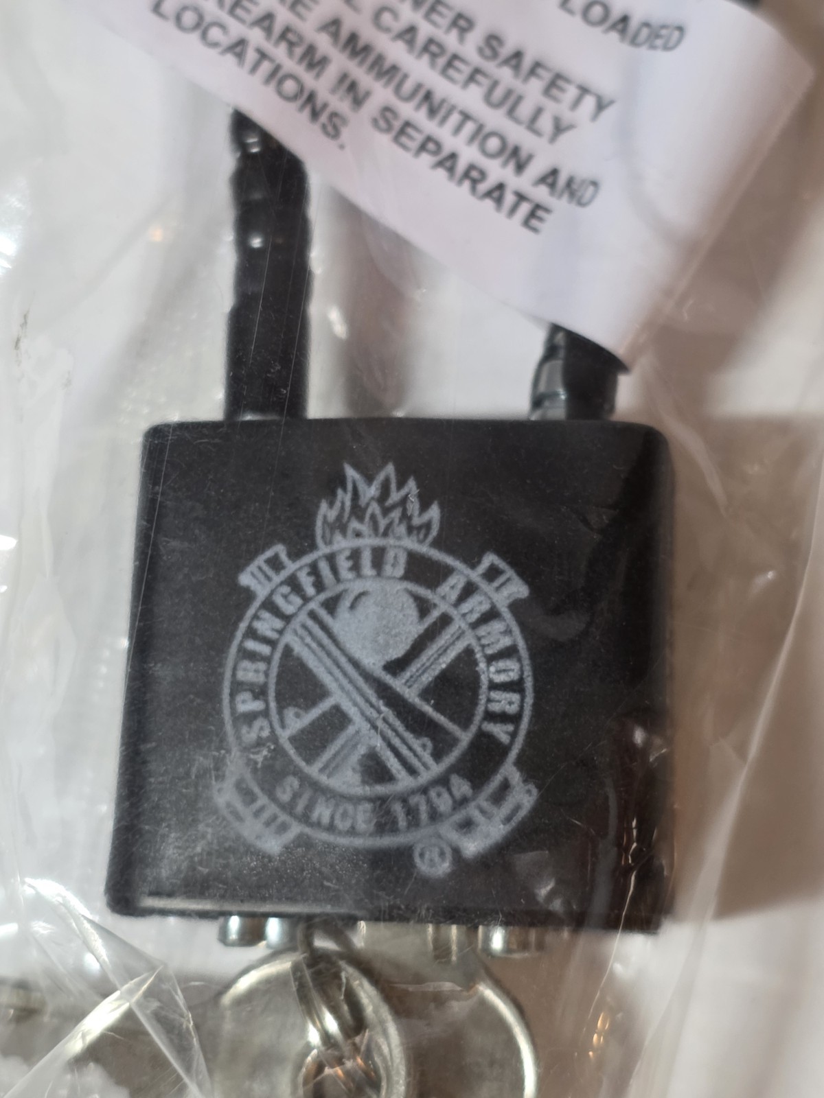 Springfield Armory Cable Lock R11SC3 Black (New)