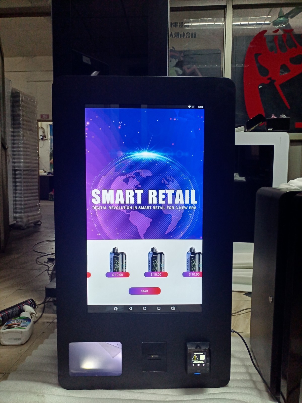 32" Smart Vending Machines  - 32" Touchscreen, ID scanner, Bill, Card Reader
