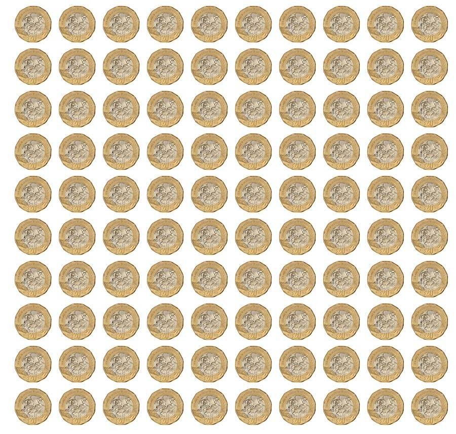 Mexico 20 Pesos, 2022, KM #999, Mint, Commemorative X 100 PCS