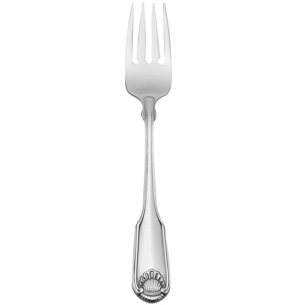GENUINE ONEIDA CLASSIC SHELL SALAD/DESSERT  FORK  18/10 S/S  FREE SHIPPING US