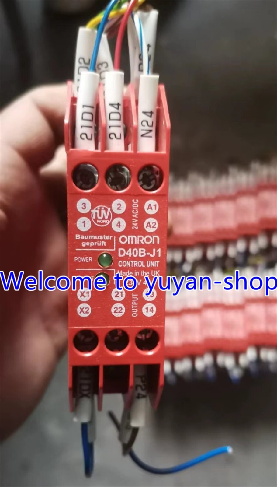 1PCS Used Omron D40B-J1 Control Unit #T9419 YS