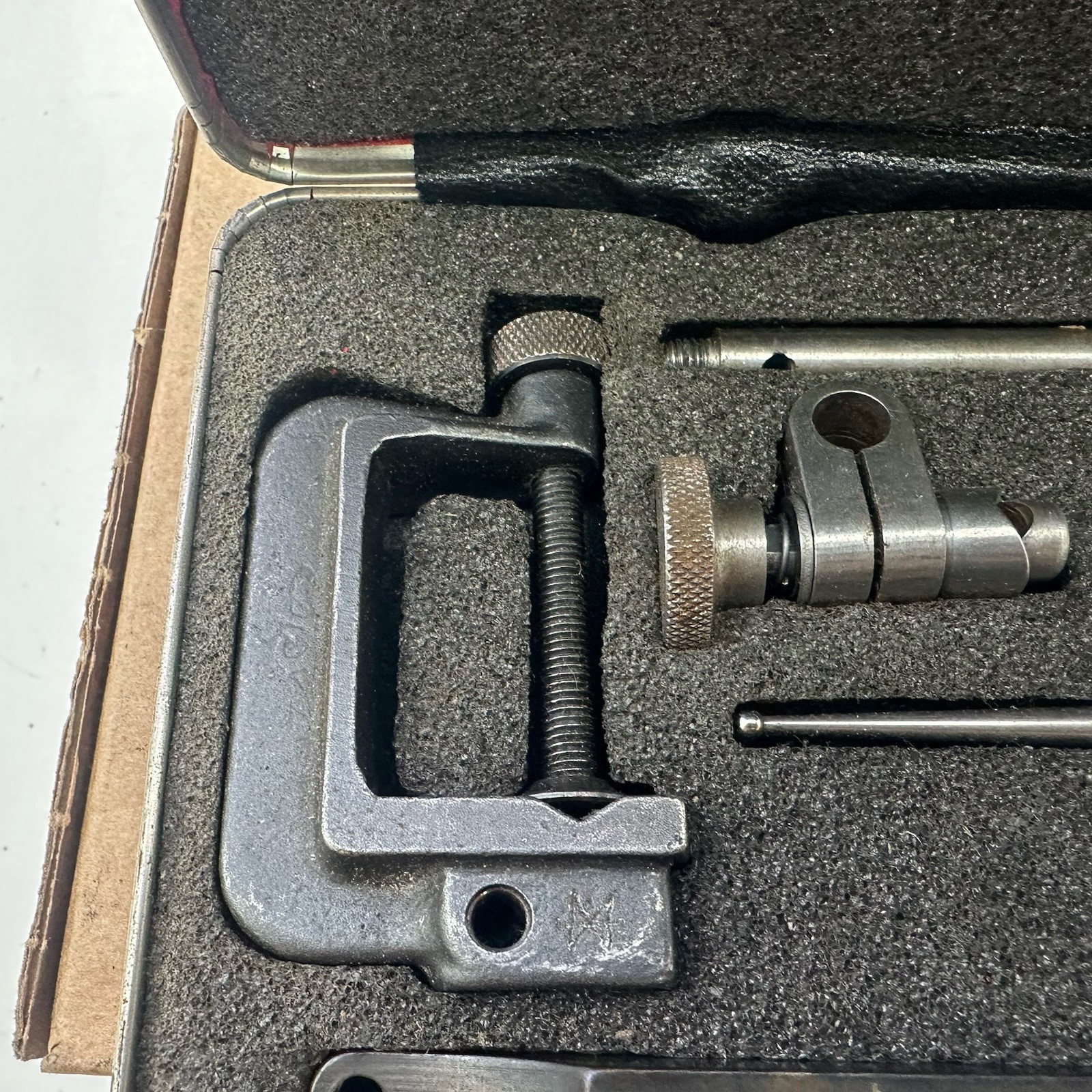 Starrett 196A Universal Dial Indicator Barely Been Used With Case And Box
