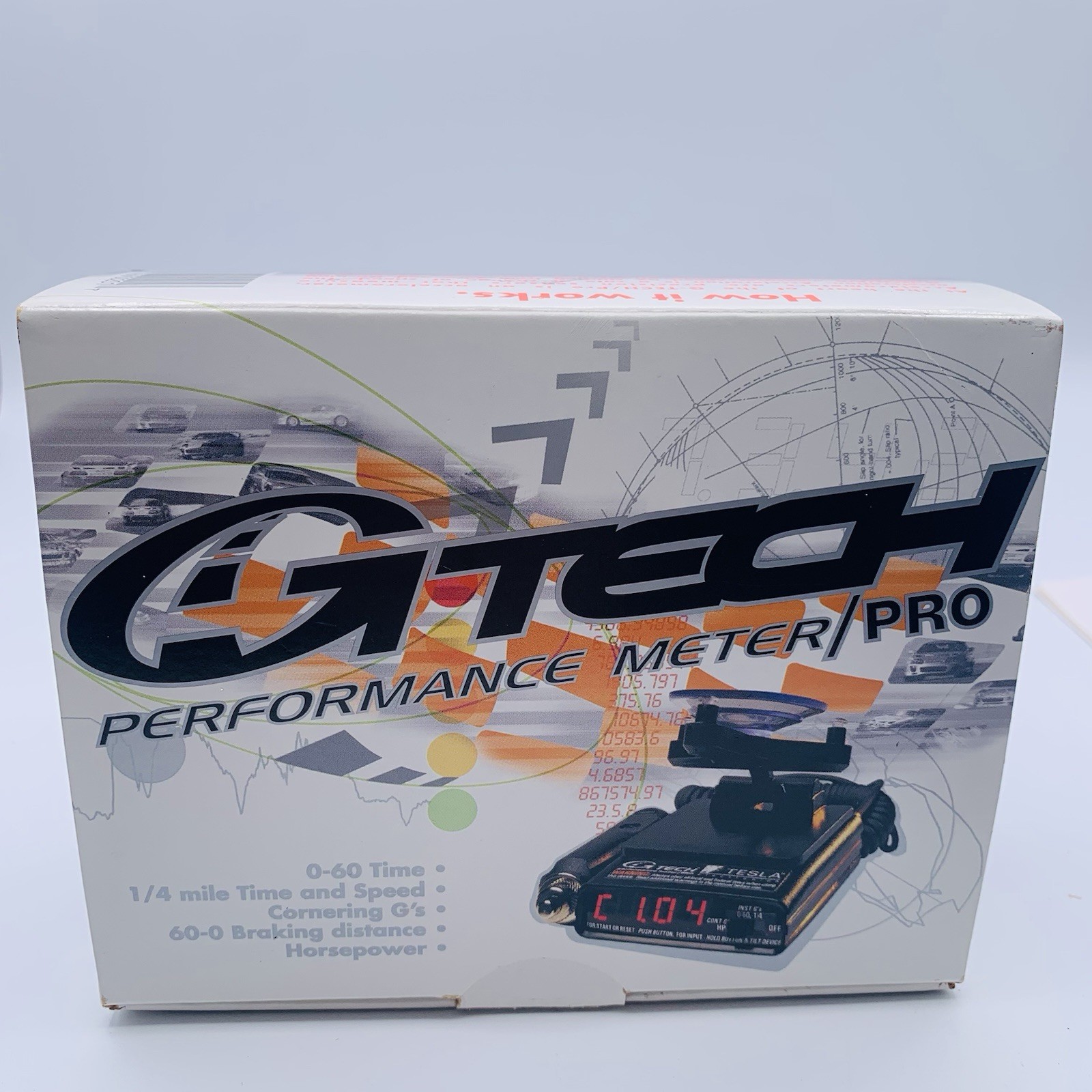 G-Tech Tesla Electronics Performance Meter/PRO NOS New Old Stock Condition