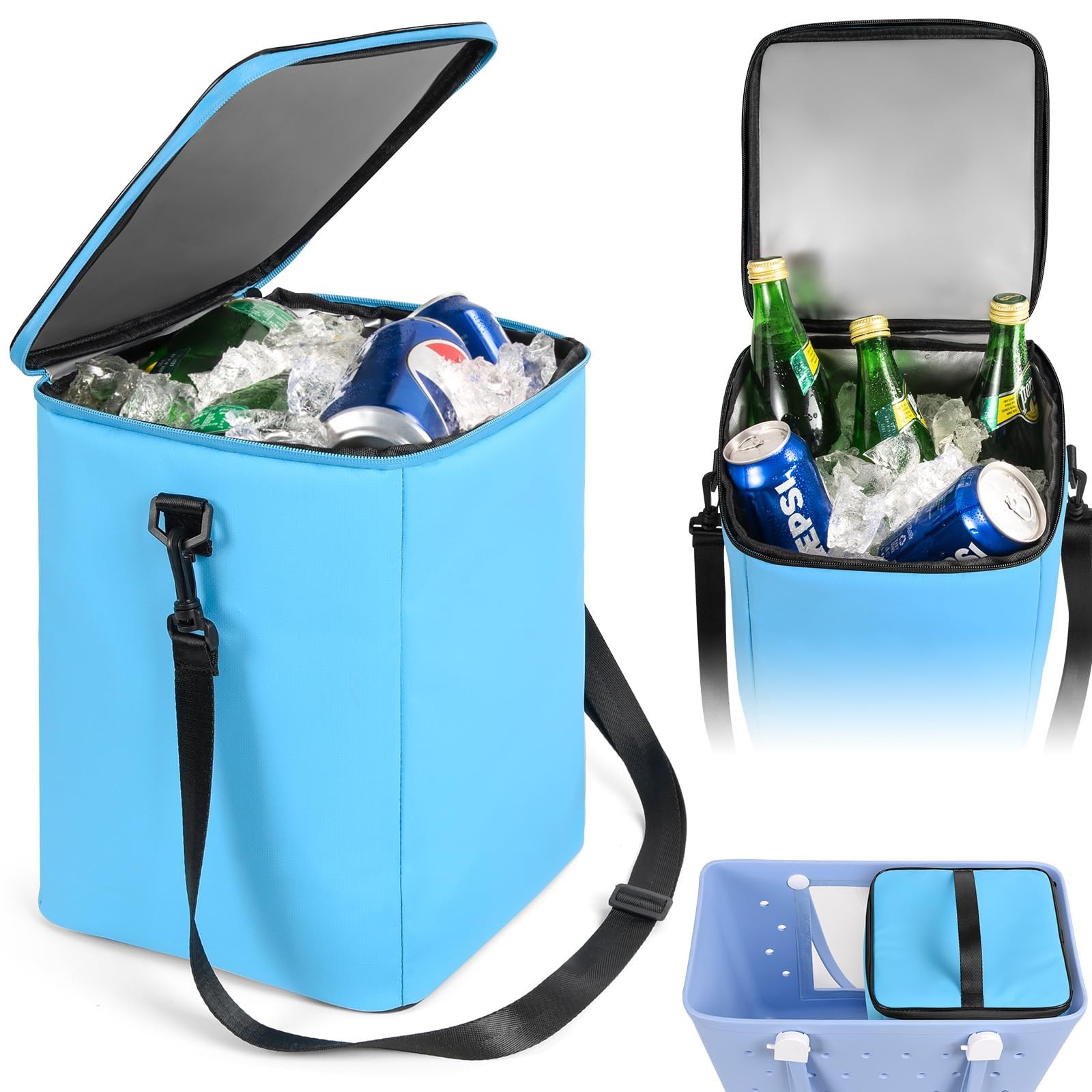 Cooler Insert with Bogg Bag XL Tote, Insulated Organizer