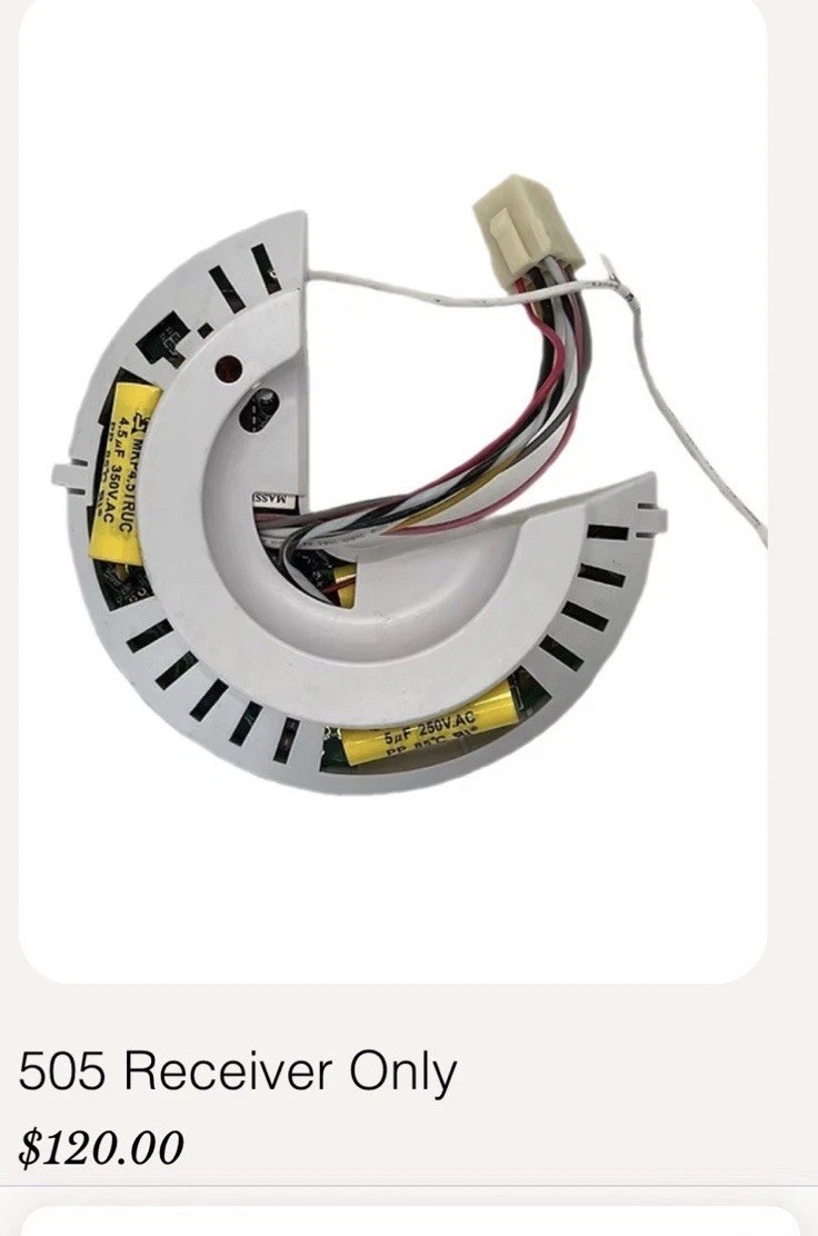 9001620 85483-11-000 W-505 Receiver Casablanca Ceiling Fan Replacement