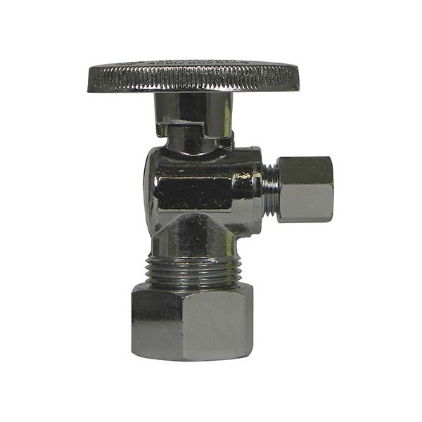 AY McDonald 5421-283 5/8x1/4 Quarter Turn Angle Stop Icemaker