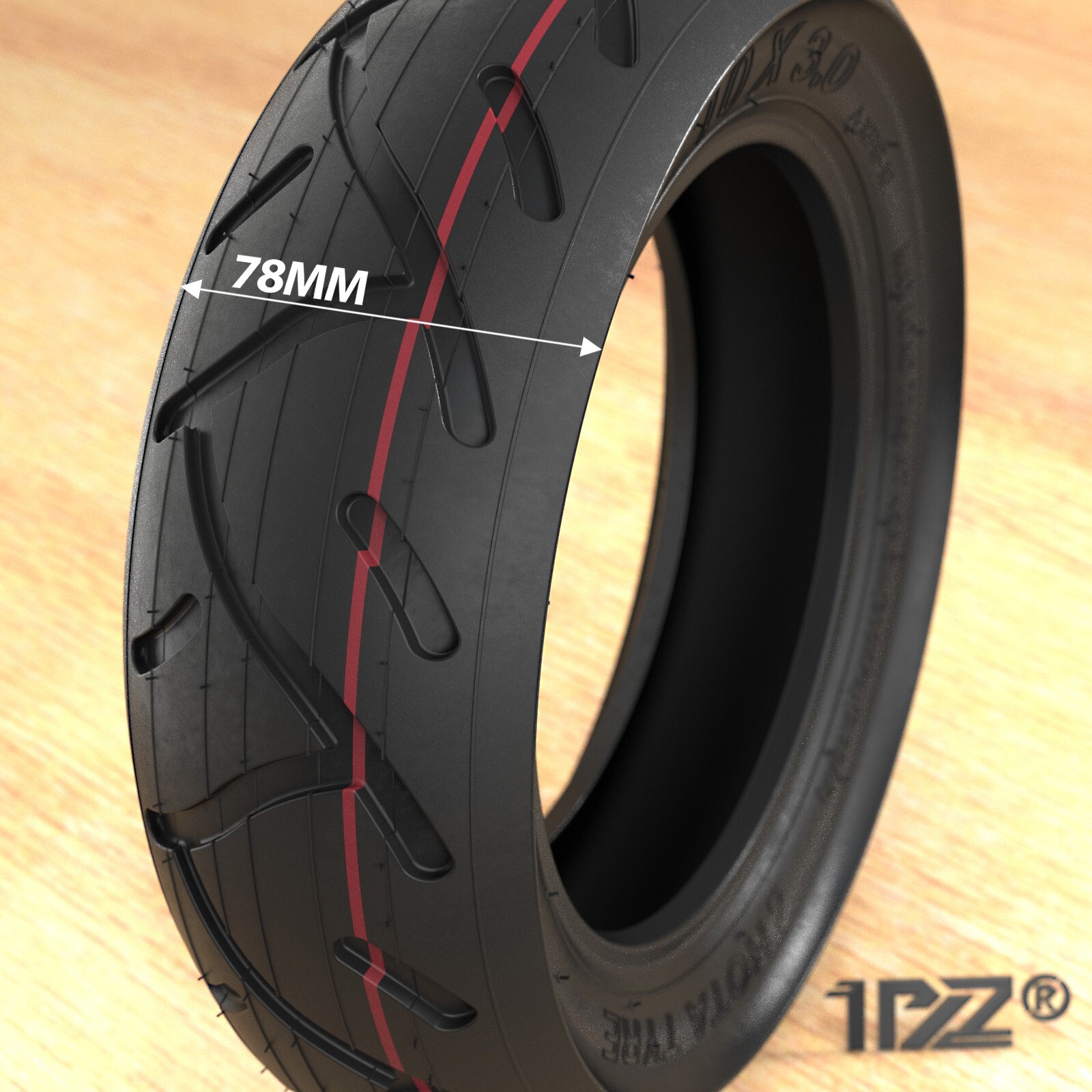 10x3.0 255x80 Inner Tube & Tire Set For Zero10x Vsett 10 Electric Scooter