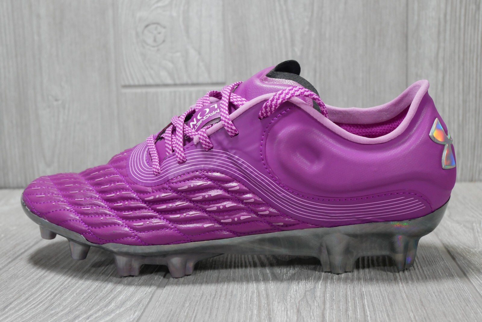 Under Armour Magnetico Elite 3 FG Soccer Cleats Orchid 3026740-500 Mens 9
