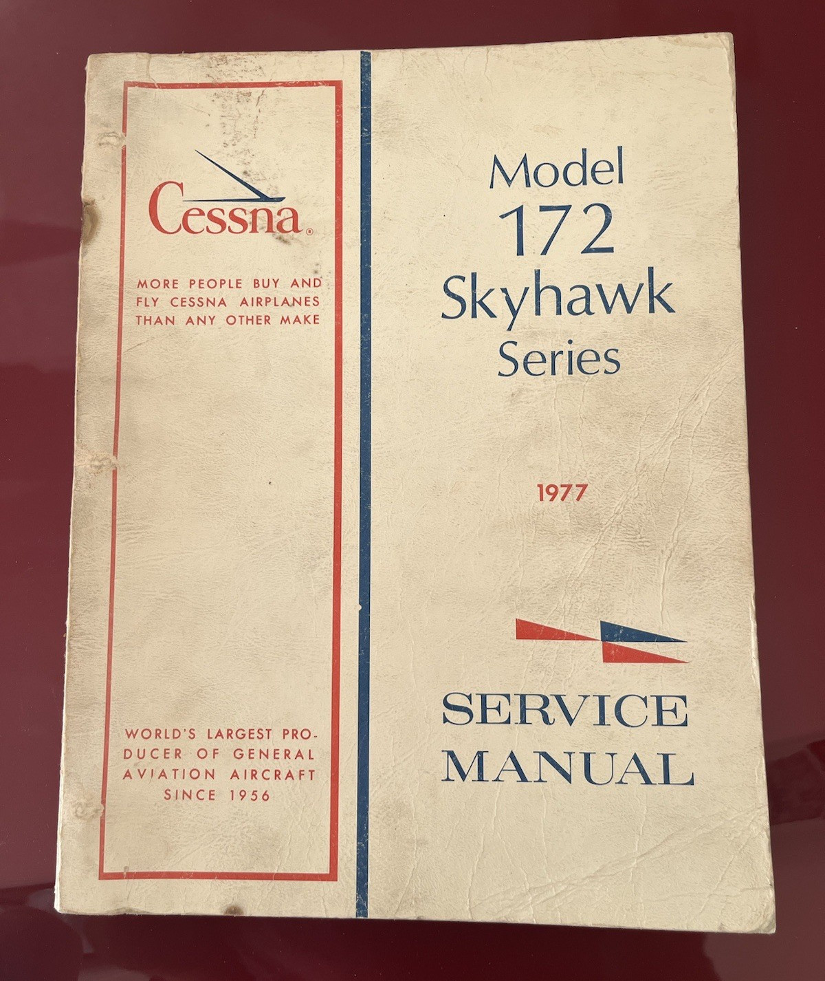 Cessna 172 Skyhawk Series Service Manual 1977   Original Cessna