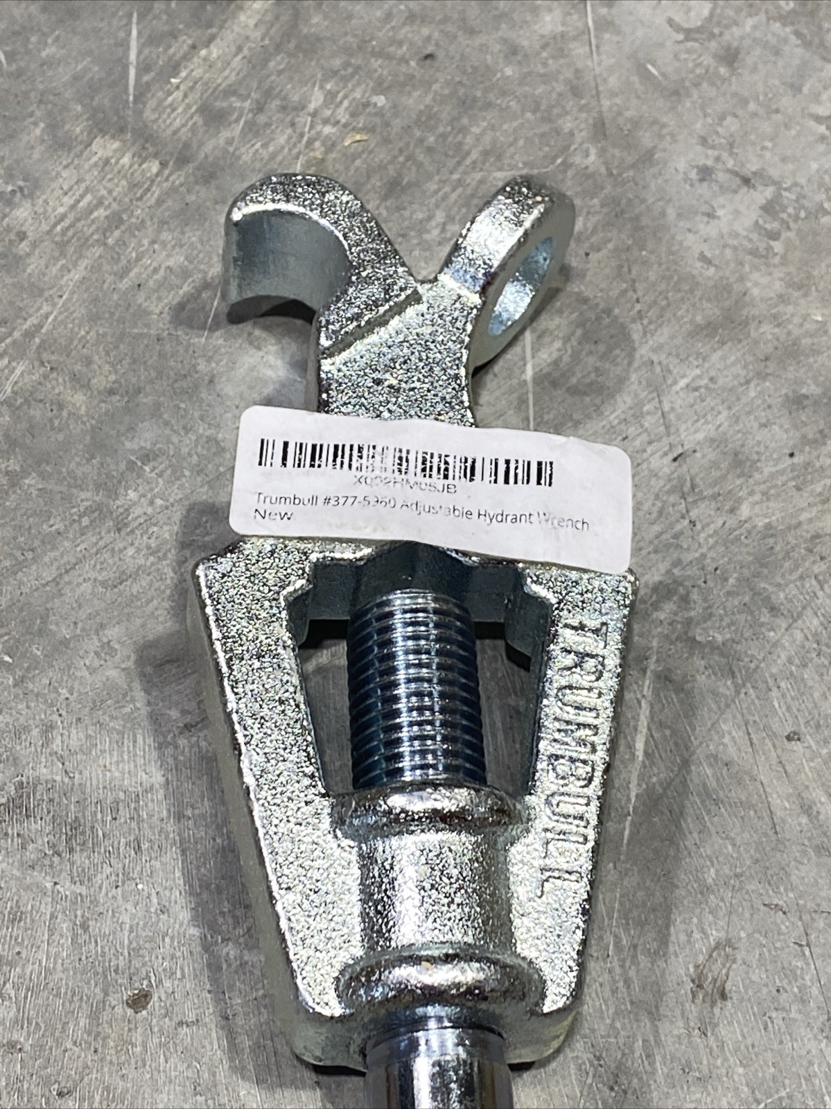 Trumbull 377-5960 Adjustable Hydrant Wrench New