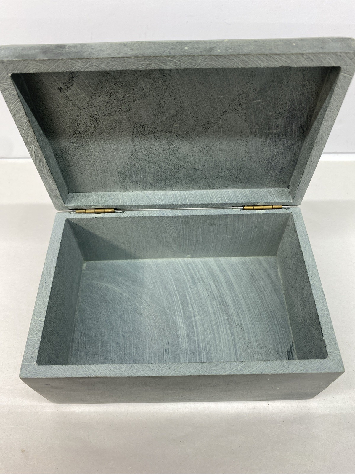 Soapstone Carved Box