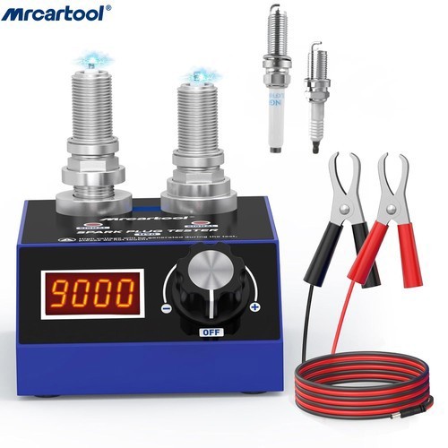 MRCARTOOL® Spark Plug Gap Tool Automotive Engine Ignition Tester 6000RPM Adjust