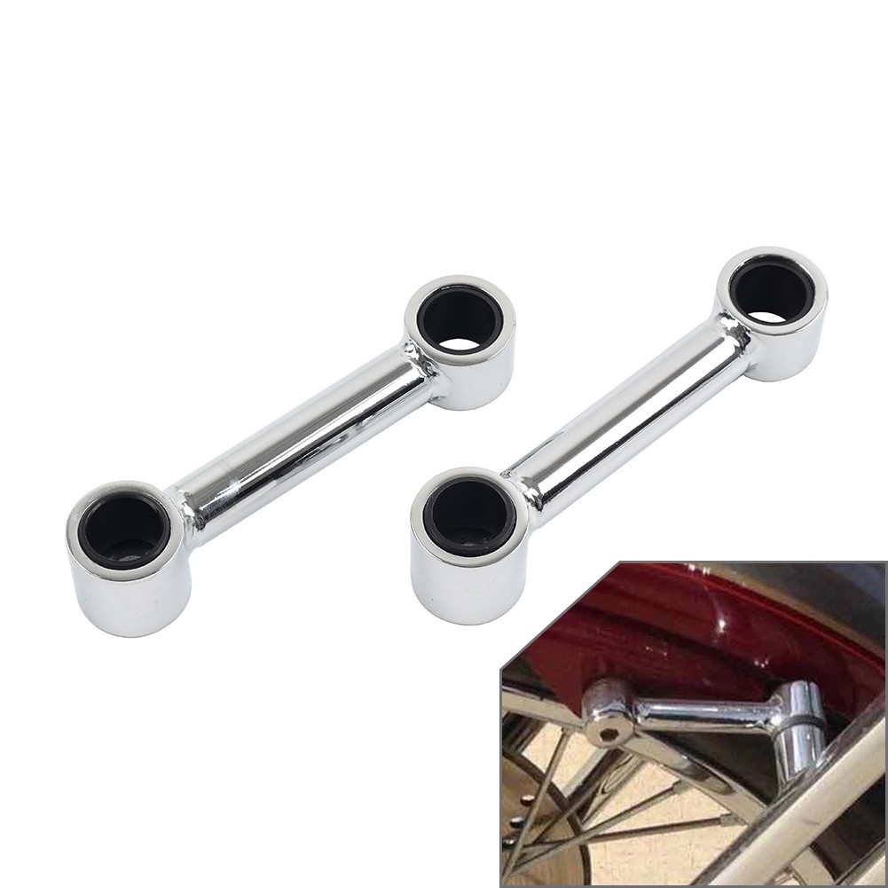 Front Mudguard Mount Bracket Kit For Harley Softail Springer FXSTS 1993-2006