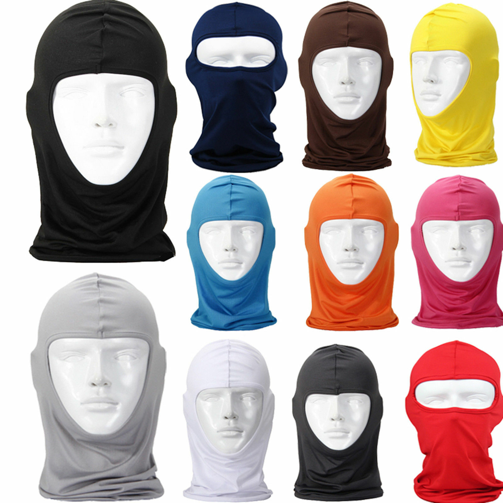 Balaclava Full Face Mask UV Protection Windproof Sun Hood for Men Women US STOCK
