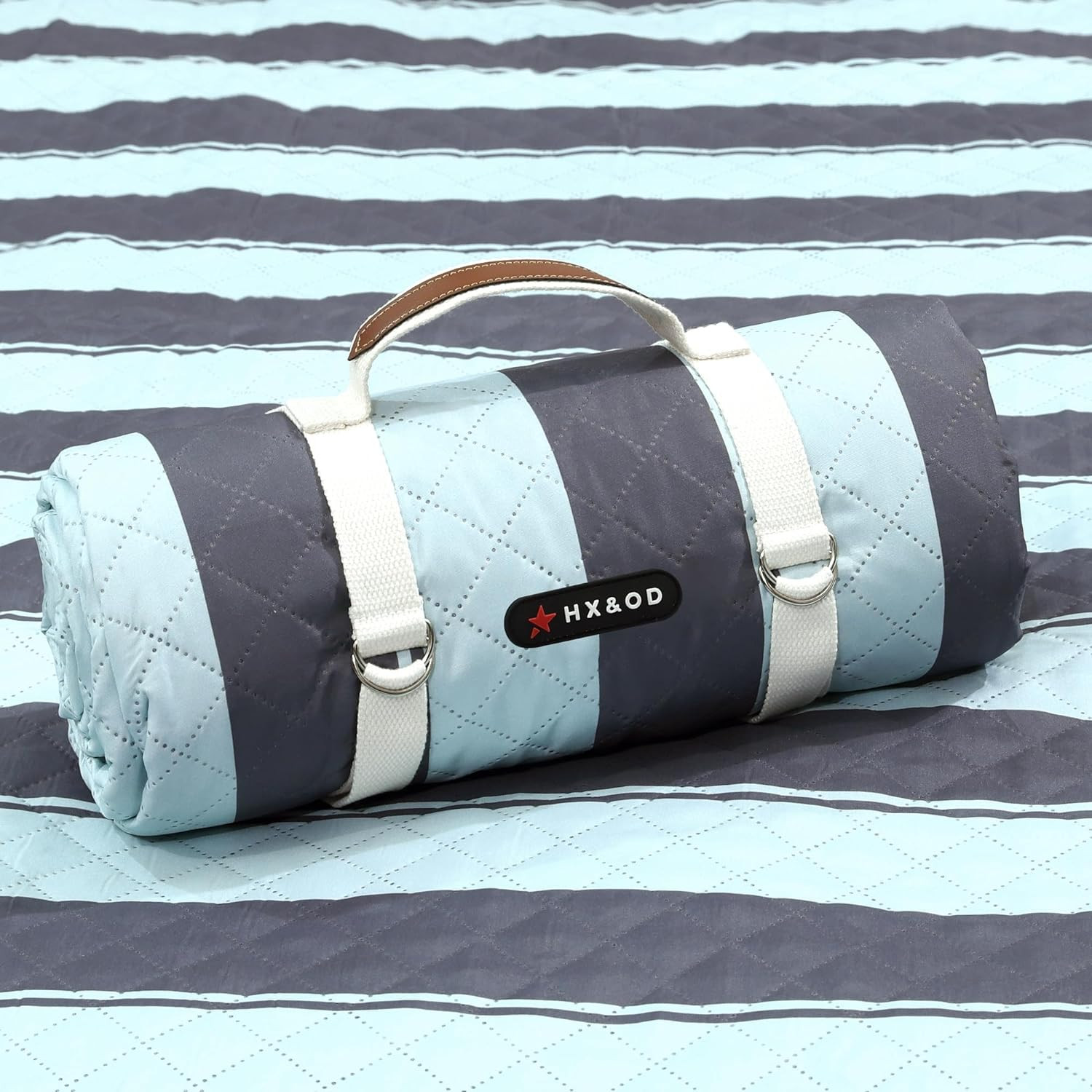 Extra Large Picnic Outdoor Blanket, 80”X60” Waterproof Picnic Mat Foldable Campi