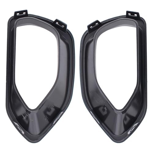 2Pcs Upper Bumper Grille Intake Bezel Inserts Mesh Trim Cover for Charger R/T
