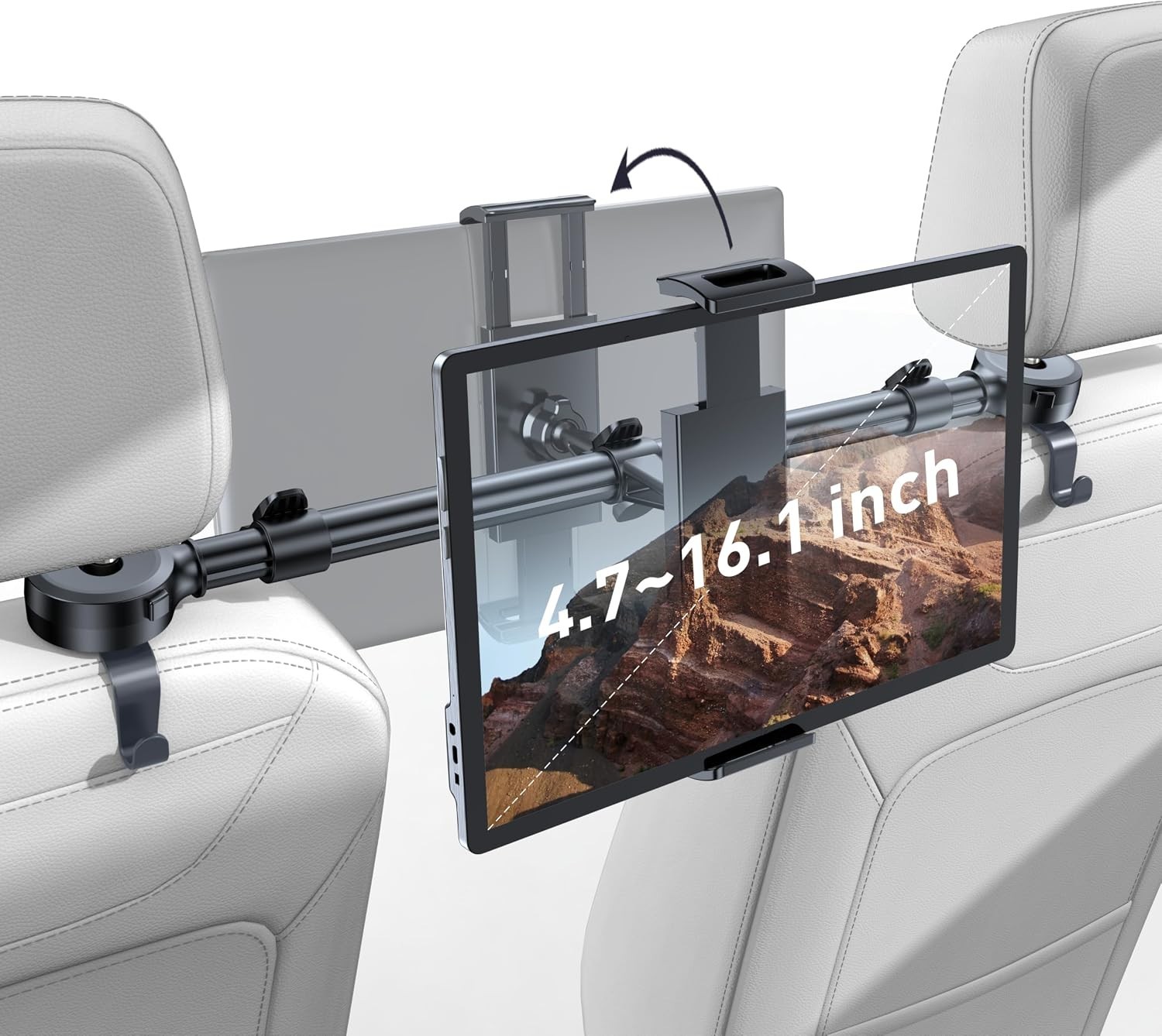 Car Road Trip Tablet Holder - Wide Device Compatibility