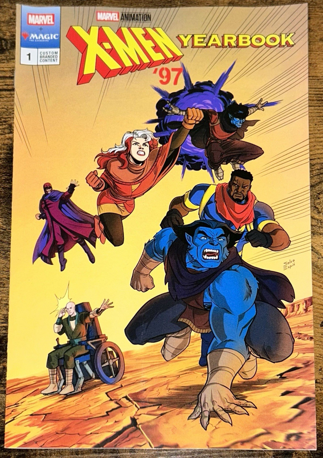SDCC Hasbro Exclusive 2026 X-Men 97’ Yearbook Comic IN HAND