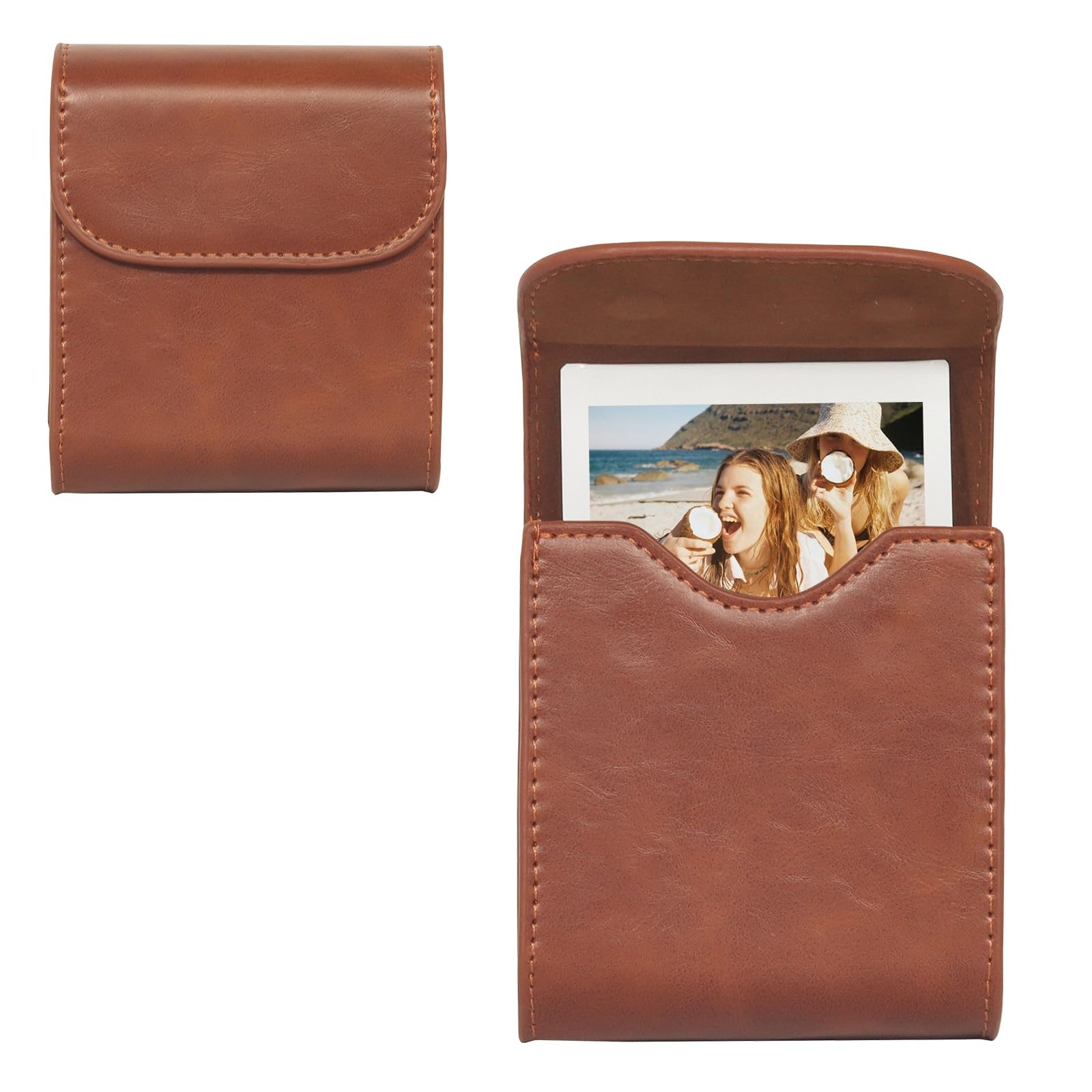 Square Photo Album for Square Instant , Brown