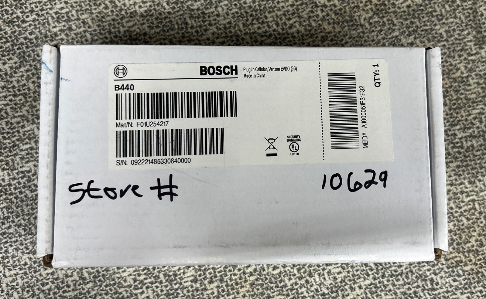 Bosch B440 Plug-In Cellular Communicator Module for Verizon 3G