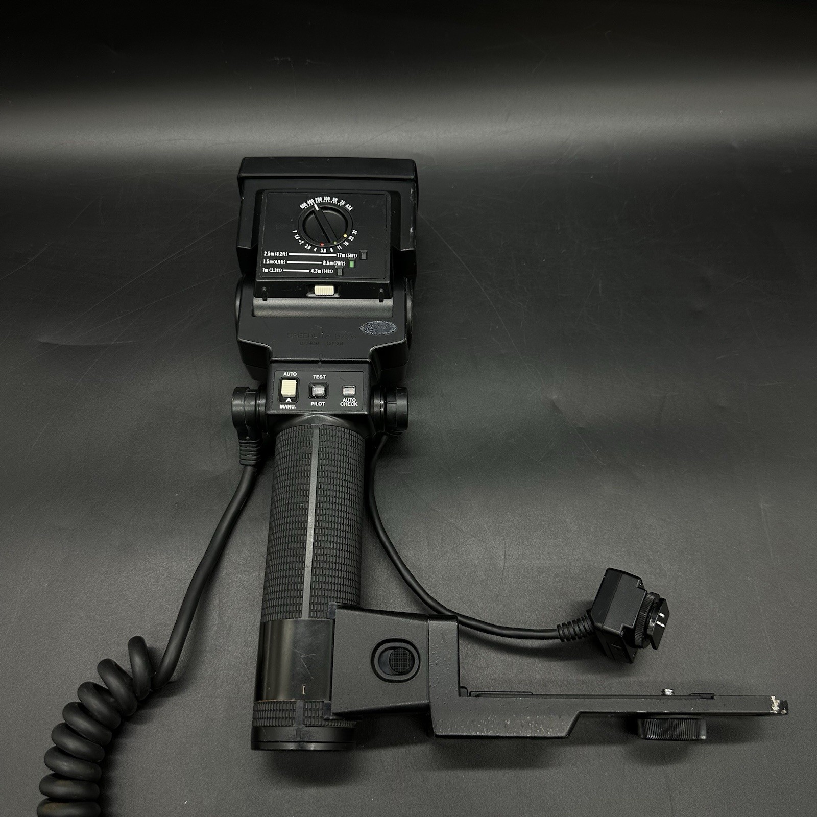 Canon Speedlite 577G Flash Unit & Transistor Pack G, Sensor Unit G20,Bracket