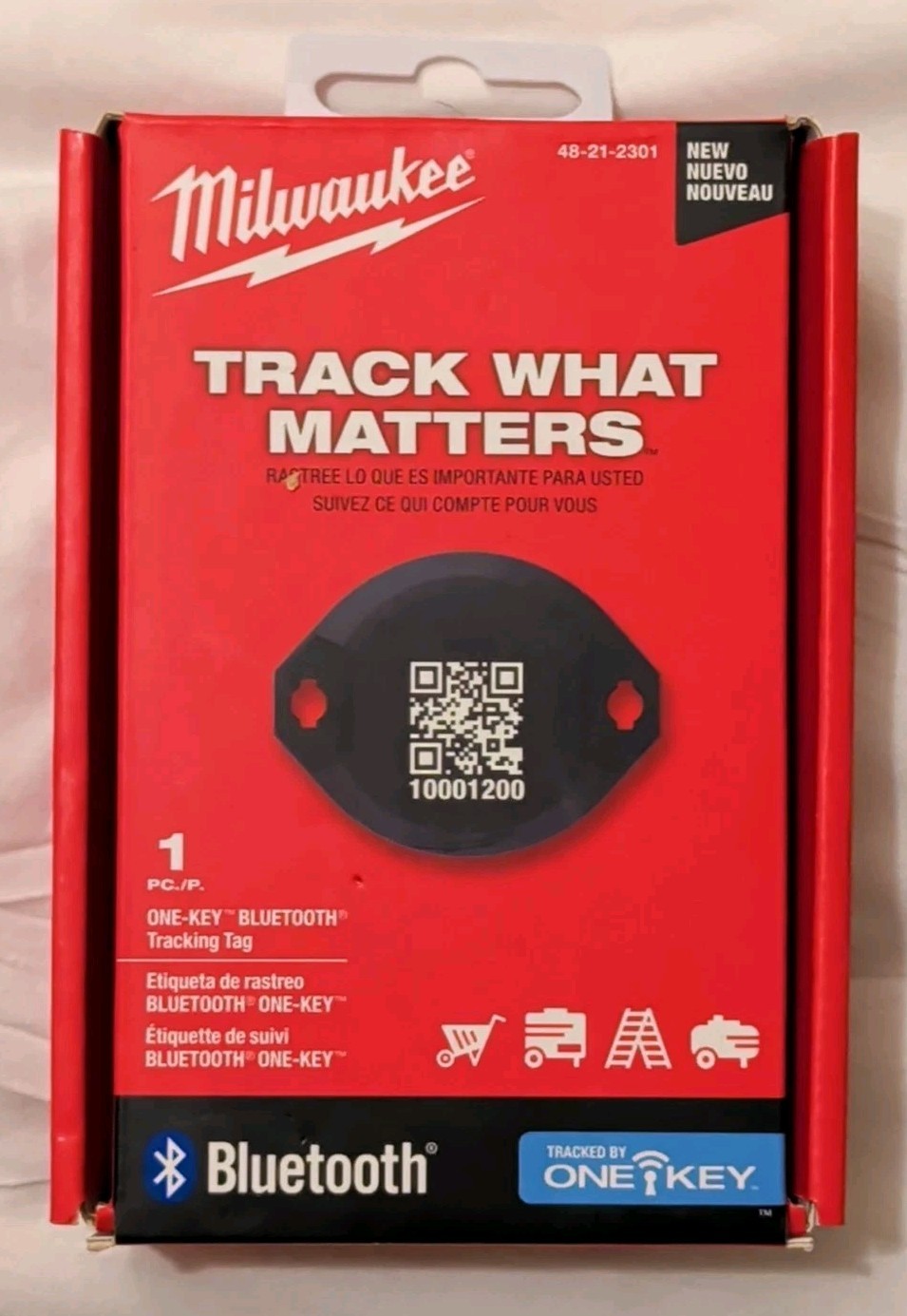 Milwaukee One-Key Bluetooth Tracking Tag (48-21-2301)
