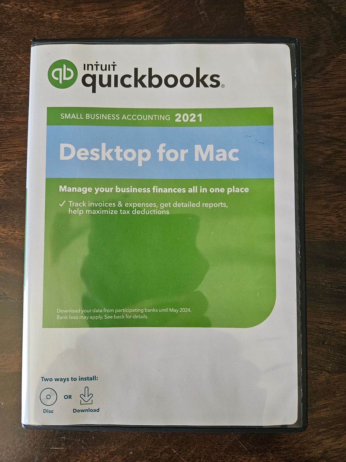 BRAND NEW! Intuit QUICKBOOKS DESKTOP For MAC 2021 = NOT A SUBSCRIPTION!