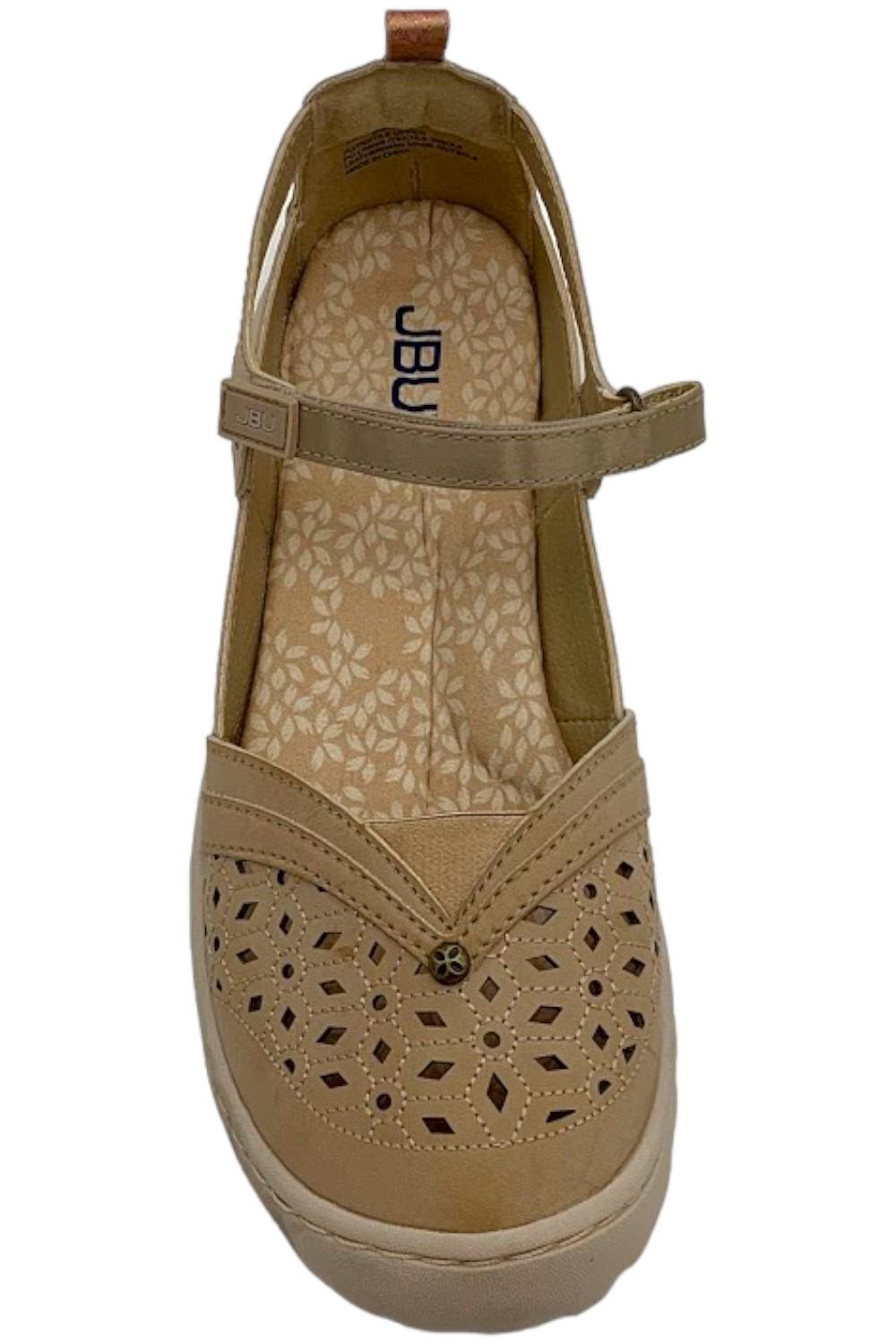 JBU Rosemary Classic Mary Jane Light Tan