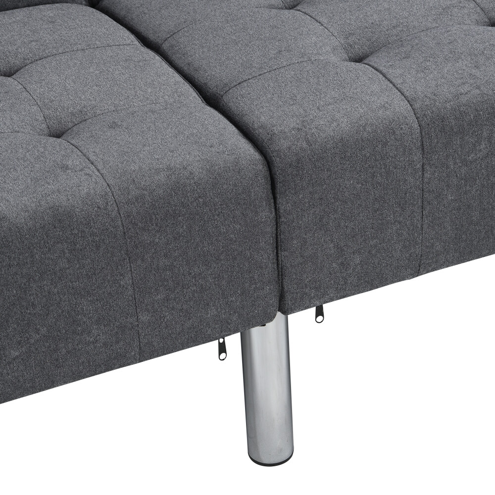Convertible Folding Sofa Bed Lounge Couch Loveseat Sleeper Sofa with Armrests