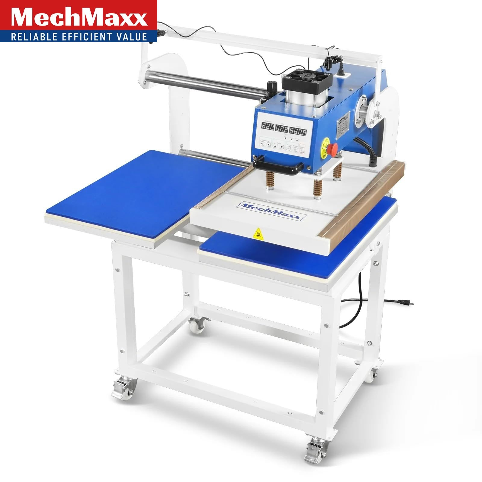 MechMaxx 16x24'' Auto Lift Pneumatic Dual Platen Heat Press,110V 2.2HP,PUD1624-L