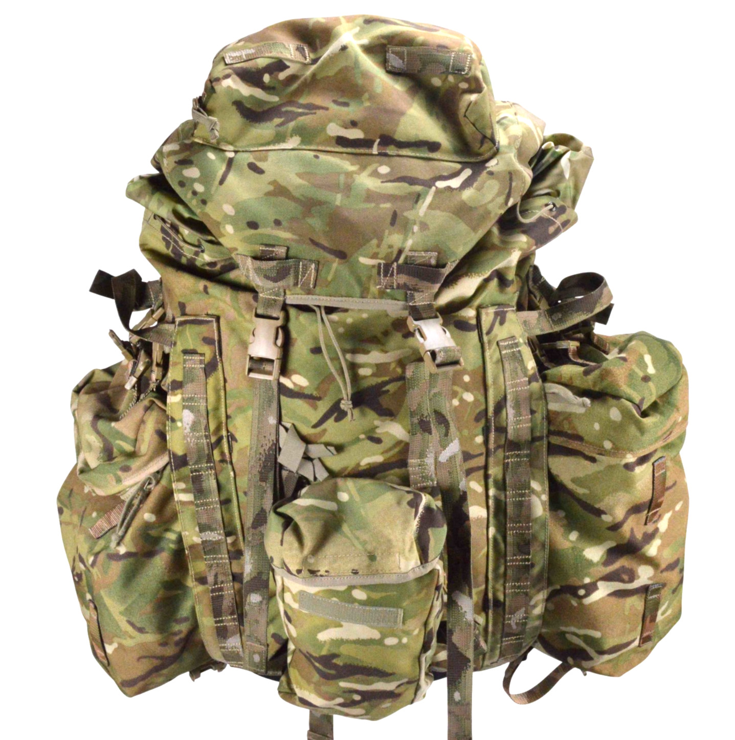 British Army PLCE MTP Bergen Rucksack Frame Pouches IRR