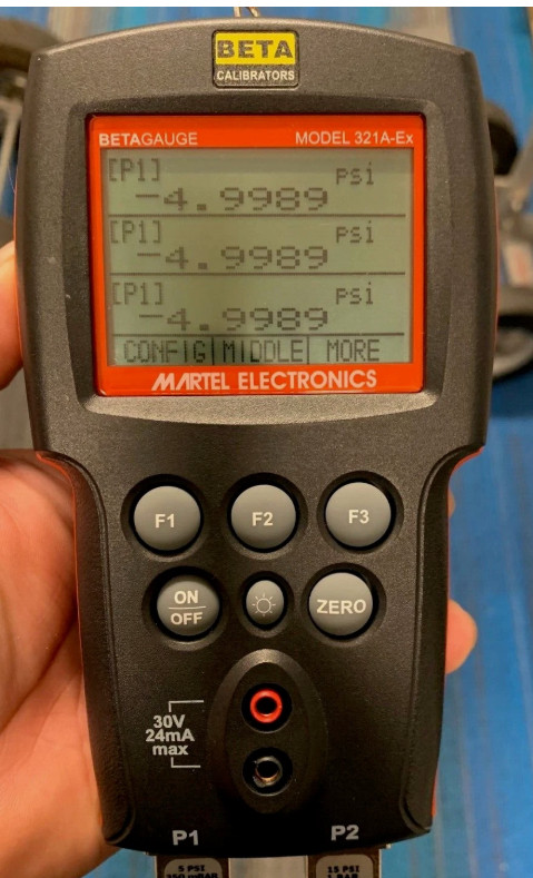 MARTEL ELECTRONICS BETAGAUGE MODEL Beta 321A-EX 5C-15C(A3)