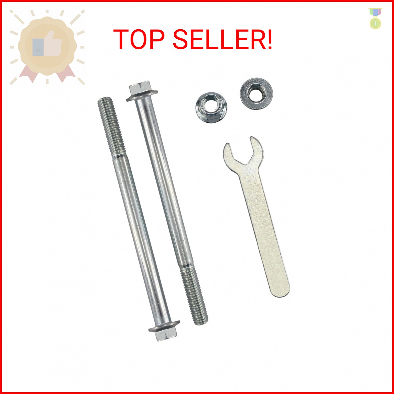 PRO BAT 2pcs 8mm x 115mm/4.52" M8 Pit Bike Top & Bottom Engine Mount Bolts 50cc